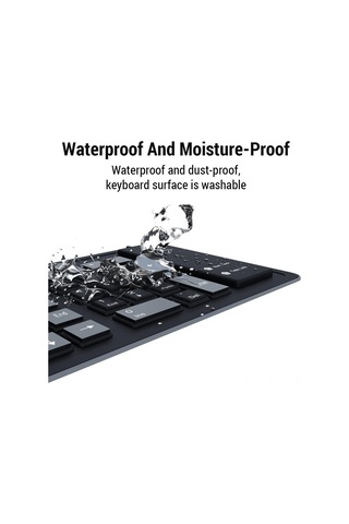 Springsun Taşınabilir Katlanır Usb Silikon Klavye - Sessiz, Su Geçirmez Ve Hafif 103 Tuş