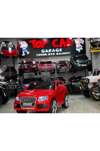Akülü Araba 12 Volt Audi Suv Kırmızı