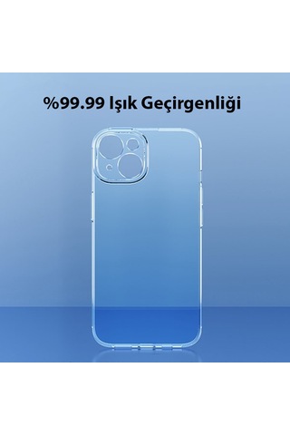 Baseus Simple Case Apple Uyumlu iPhone 14 6.1 Kamera Korumalı İnce Silikon Şe