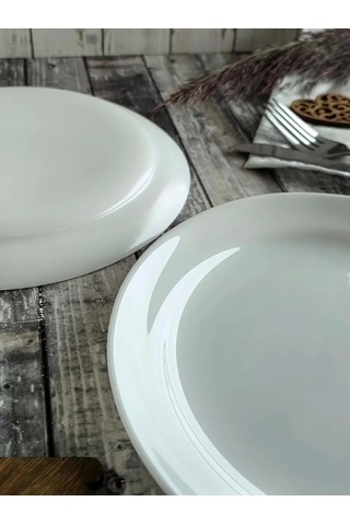 Lumınarc 19 Cm Tatlı Tabakları, 6 Parça Set 343265768 Beyaz
