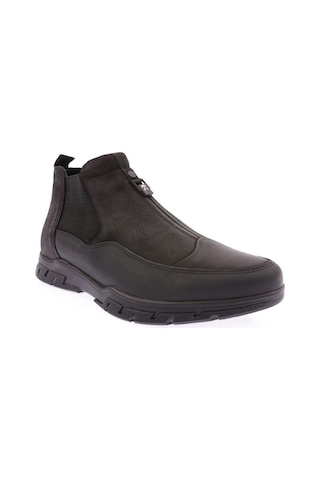 Dgn 14125 Erkek Casual Lastikli Bot Siyah-siyah
