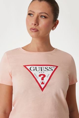 Guess Kadın T-shirt Pembe