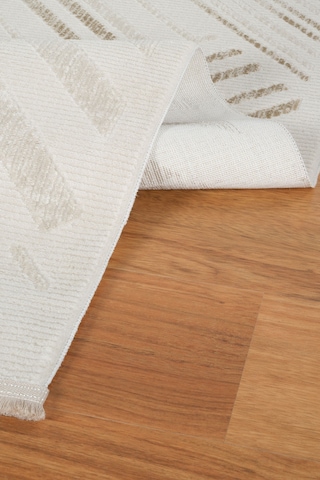 Kaşmir Halı 7/24 Elegante Lumina Bej 160X230 CM Salon Mutfak Halısı Yolluk Kilim