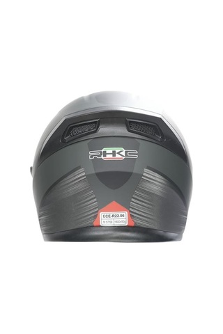 Rhkc 316 Full Face Motosiklet Kaskı Kırmızı - Mat Siyah
