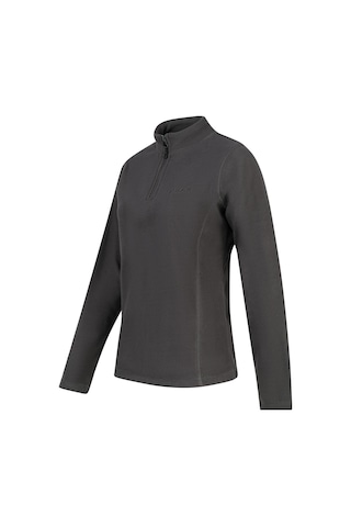 2as Camila Kadın Yarım Fermuarlı İnce Polar Sweatshirt Antrasit Antrasit