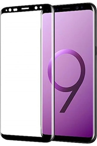 Nettech Samsung Galaxy G960 S9 Uyumlu Ön Koruma Polymer Nano Ekran Koruyucu - Siyah