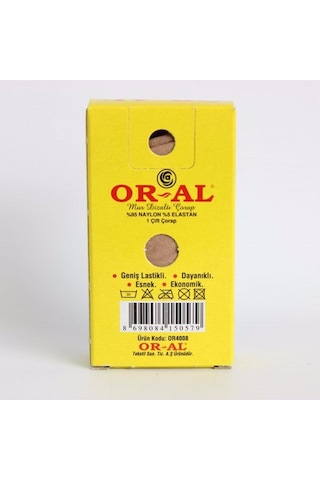 12 Adet Orarteks Or-Al 40 Den Mus Dizaltı Çorap