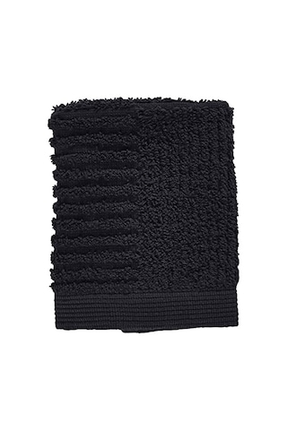 Klasik Yüz Havlusu Siyah%100 Pamuk 30x30 Cm Çok Renkli