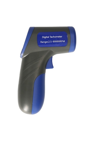 Dijital Takometre Lazer Takometre Elde Taşınabilir Rpm Ölçer Hız Ölçer 2,5-99999rpm Ölçüm Aralığı