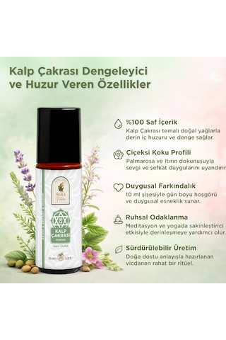 Kalp Çakrası Anahata Aromaterapi Yağ Karışımı 10 Ml