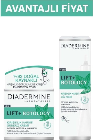 Diadermine Lift+ Botology Gündüz Kremi 50 ML + Gece Kremi 50 ML