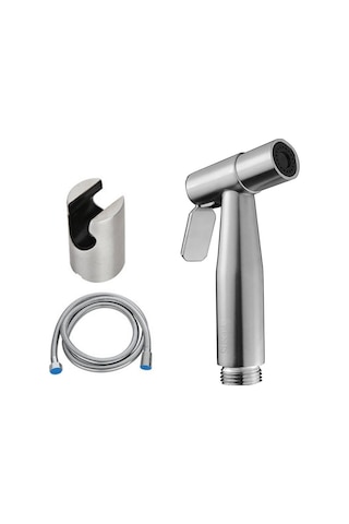 Sones 304 Paslanmaz Çelik Yıkayıcı Nozulu Dişi Yıkayıcı Seti, Stil: Dişi Yıkayıcı + Hortum + Braket Çok Renkli