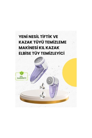 Hubrendy Kargo Tiftik Ve Tüy Toplama Cihazı 200ml Hazne, Kompakt Boyut