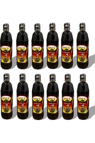 Nar Aromalı Salata Sosu 700 G X 12 Adet Salata Ve Çiğ Köfteler Için