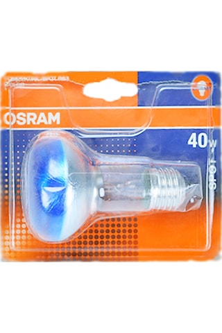 Osram 40W 240V R50 E14 Mavi Cam Halojen Ampul