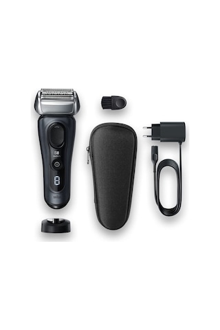 Braun Series 8 Islak Ve Kuru Tıraş Makinesi, Şarj Standı Ve Seyahat Çantasıyla Birlikte 8413s