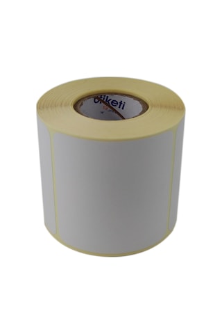 Eko Termal Etiket 80mm X 80mm Ruloda 500 Adet 40mm Kuka Çapında Direk Termal Transfer Etiketi Diğer
