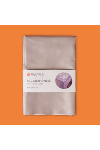 Evidea Soft Branch Pvc Masa Örtüsü - Gri - 140x200 Cm Gri