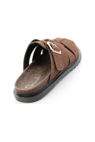 Bambi Kahve Kadın Terlik K04688506072 Kahverengi