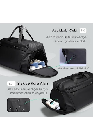 Mark Ryden Deformable Valiz Spor Çantası L Mr3006 17 Çok Renkli
