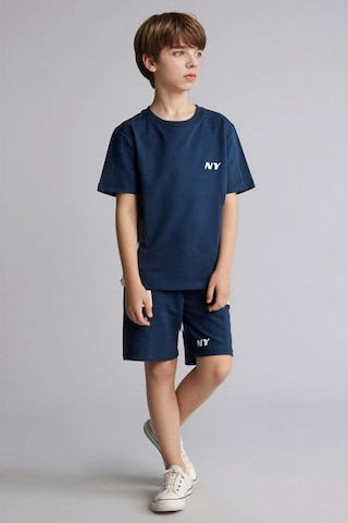 Defacto Sweatshirt Kumaşı 2li Takım Erkek Çocuk H0251a826smnv147 Lacivert-nv147