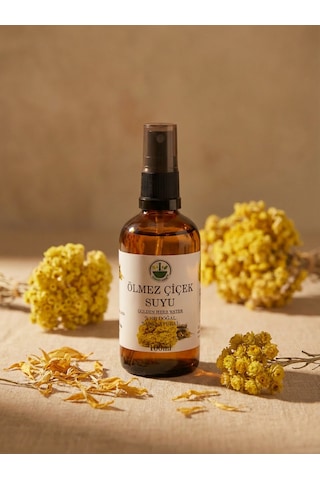 Ölmez Çiçek Suyu Ölmez Çiçek Hidrosolü Helichrysum İtalicum Tonik 100 Ml