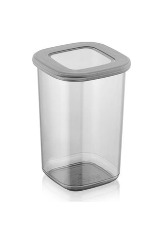 Qlux Colony Kare Saklama Kabı - 1200 Ml Gri