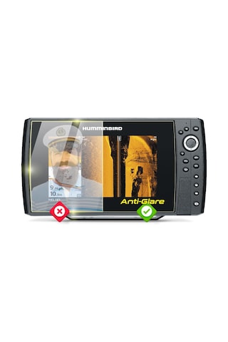 Humminbird Fishfinder İçin Ipg Anti-glare Parlama Önleyici Mat Ekran Koruyucu Helix 9