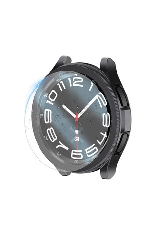 Galaxy Uyumlu Watch 6 Classic 43mm Sert Pc Kasa Ve Ekran Koruyucu Zore Watch Gard 29