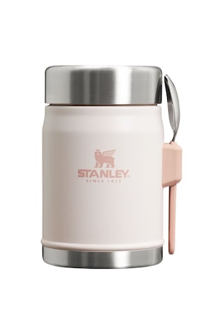 The Legendary Yemek Termosu + Kaşık 0.4l / 14oz Rose Quartz Çok Renkli