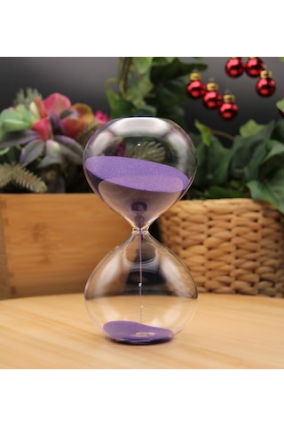 Cam Kum Saati 15 Dakika Mor