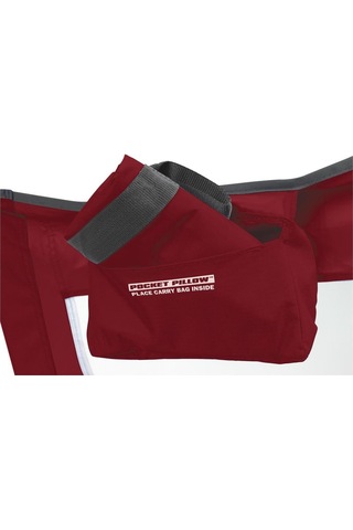 Gci Outdoor Low-ride Recliner 3 Kademeli Katlanır Kamp Sandalyesi Bordo Bordo