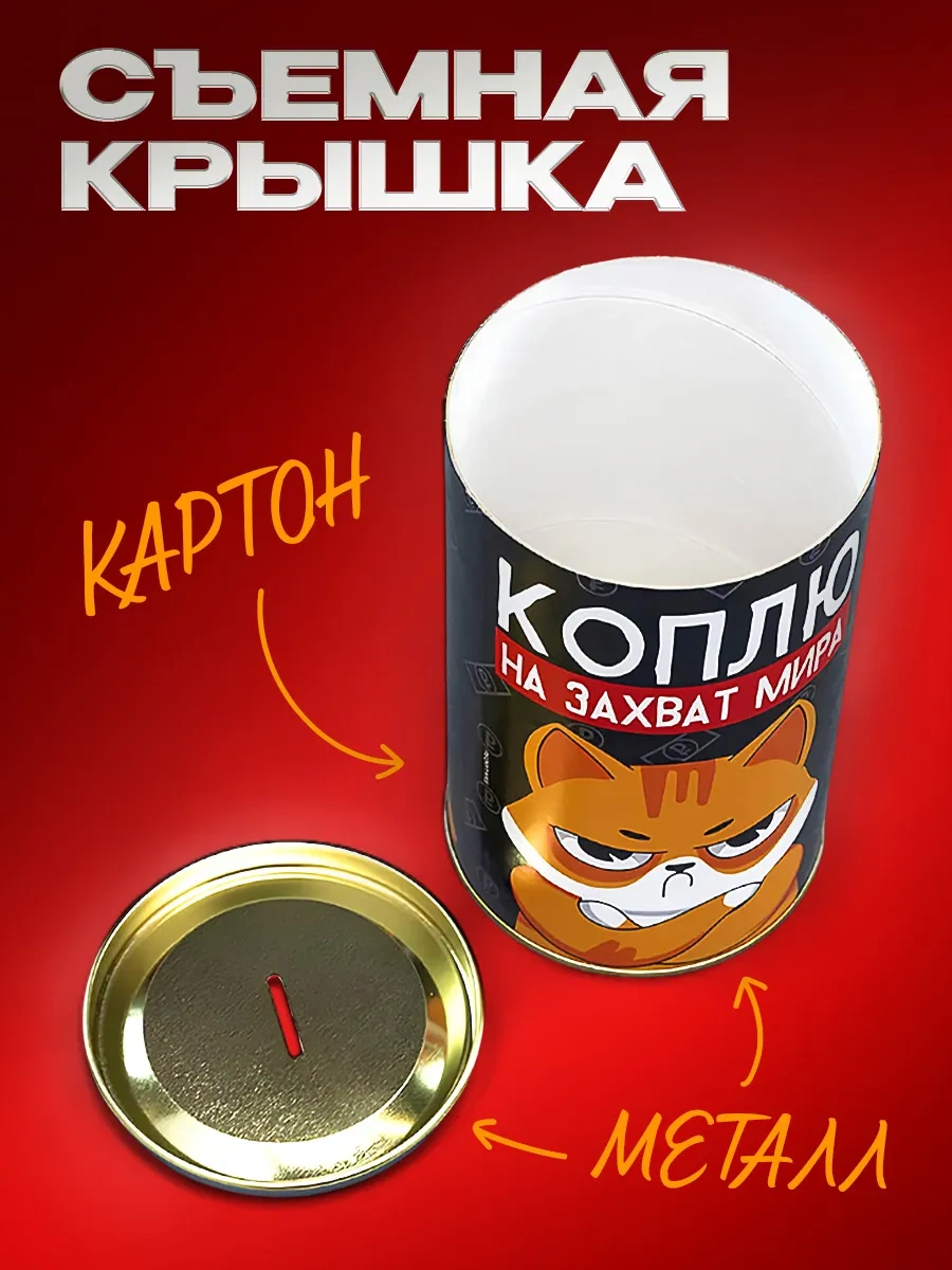 Simalend Büyük Para Ve Madeni Para Kumbarası, Karton 12782724