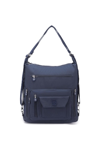 Hem Sırt Hem De Omuz Kadın Çantası Smart Bags 1205 Lacivert