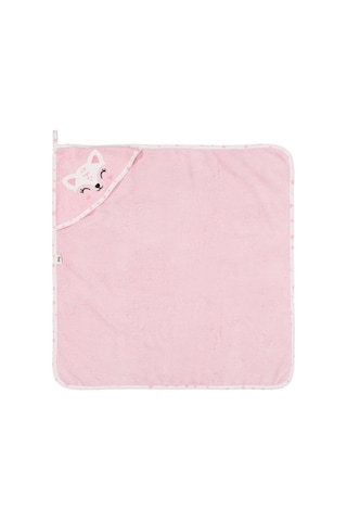 Civil Baby Ceylan Nakışlı Bambu Havlu - Pembe