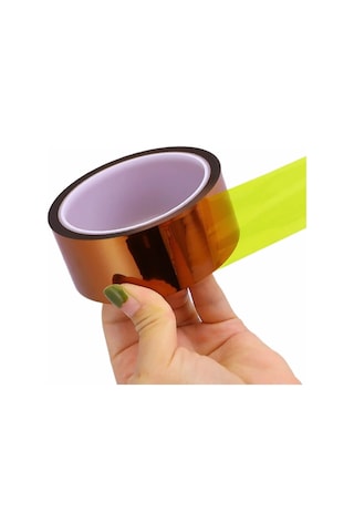 Kapton Bant 30mm X 30 Metre Yüksek Düşük Sıcaklık -73c 260c Termal Isıya Dayanıklı Güçlü Yalıtım