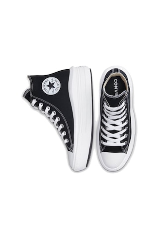 Converse Ctas Move Hi Kadın Günlük Ayakkabı 568497C Siyah-Siyah-36