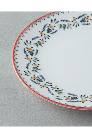 English Home Charmsy Bone Porselen Pasta Tabağı 19 Cm Renkli Renkli