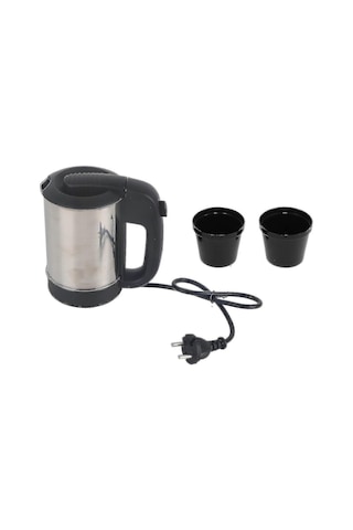 0,5 L Mini Elektrikli Su Isıtıcısı Paslanmaz Çelik Otomatik Kapanma Taşınabilir Seyahat Su Isıtıcısı Eu 220v-xs7- Diğer