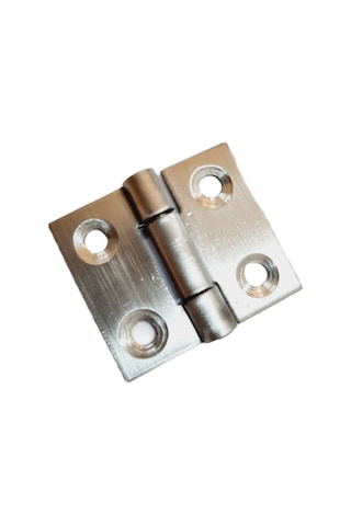 Paslanmaz Çelik 4 Cm Dar Yaprak Menteşe 40x36x1 Mm Dayanıklı Mini Menteşe 5 Li Set