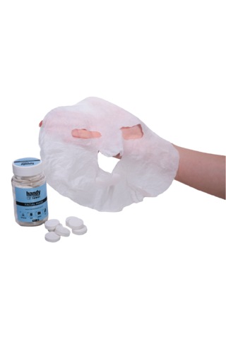 Handytowel Sıkıştırılmış Kağıt Yüz Maskesi 20'li