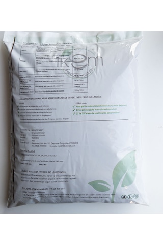 İkem %100 Organik Katı Solucan Gübresi 5 KG