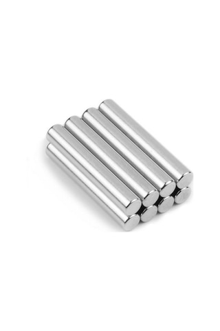 5 Adet 5Mm X 25Mm Güçlü Silindir Neodyum Mıknatıs - Tesla Deneyi