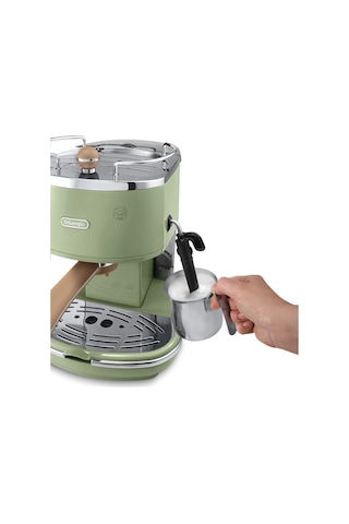 Delonghi Icona Vintage Manuel / Barista Tipi Espresso Makinesi ECOV 311.GR