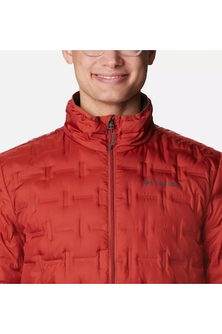 Columbia Delta Ridge Down Jacket Erkek Outdoor Mont Kırmızı Wo0955-849 001
