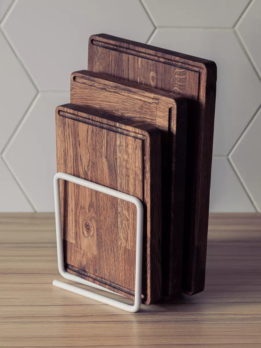 İlwi Kesme Tahtaları İçin Stand Tutucu 99717021 Beyaz