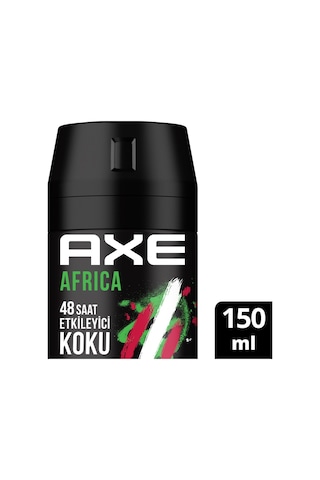2 Adet Axe Africa Erkek Deodorant Sprey 150 Ml