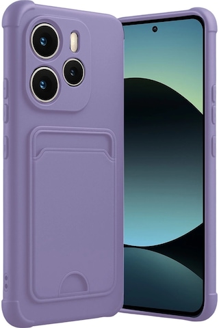 Xiaomi Redmi Note 14 4g Kelvin Kartvizitli Silikon - Lila
