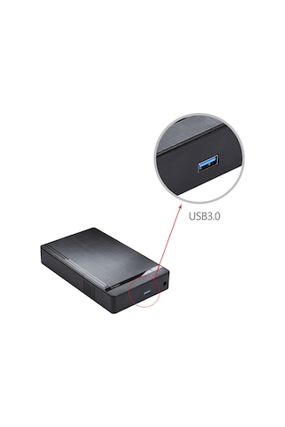 Maxgo 3144 3.5 Inç Usb 3.0 Harddisk Hdd Kutusu Sata Harici Hard Disk Kutu