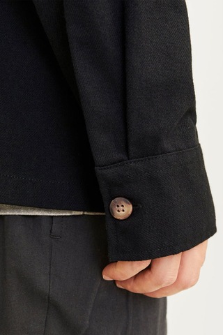 Jack & Jones Cepli Erkek Gömlek Siyah